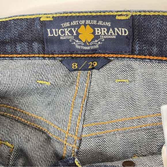 Lucky Brand Easy Rider Denim Jeans Size 8/28 - Picture 6 of 9